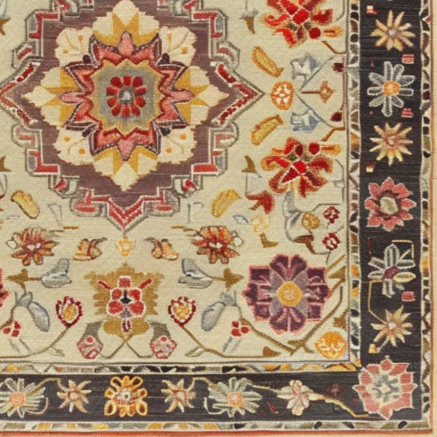 Imperial Opulence Hand Knotted Area Rug