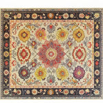 Intricate Tapestry Hand Tufted Rug