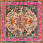 Joyful Orchard Hand Knotted Area Rug