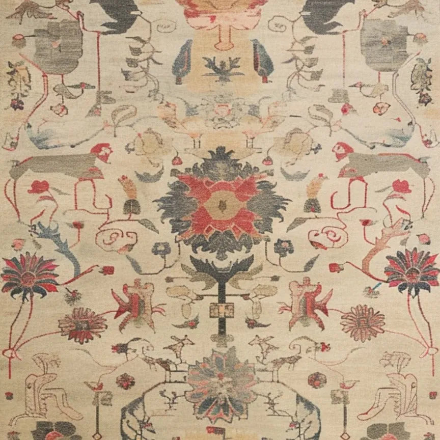 Legacy of Petals Hand Knotted Area Rug