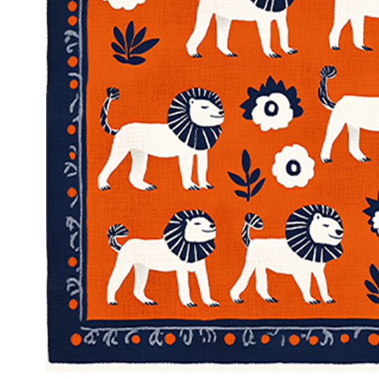 Lion's Parade Hand Tufted Rug - MAIA HOMES