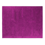 Magenta Artic Geo Modern Hand Tufted Wool Rug