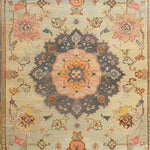 Magnificent Floral Hand Knotted Area Rug