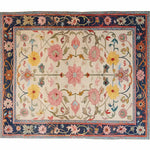 Medallion Bloom Hand Knotted Area Rug