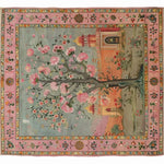 Mughal Garden Hand Knotted Area Rug