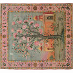 Mughal Garden Hand Knotted Area Rug