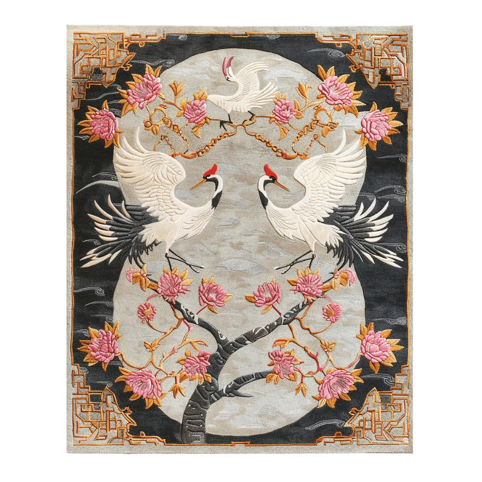 Oriental Reverie Hand Tufted Rug