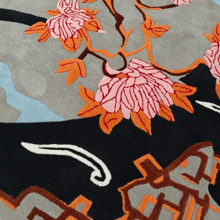 Oriental Reverie Hand Tufted Rug - MAIA HOMES