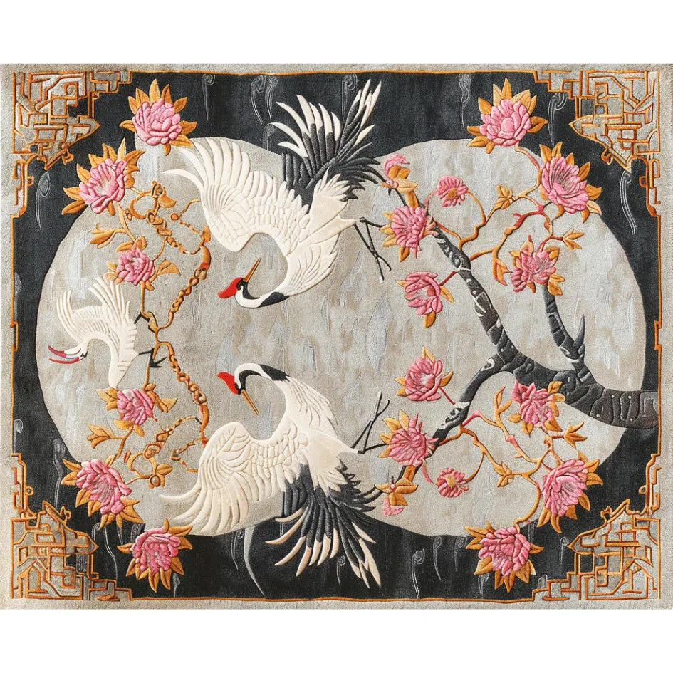 Oriental Reverie Hand Tufted Rug