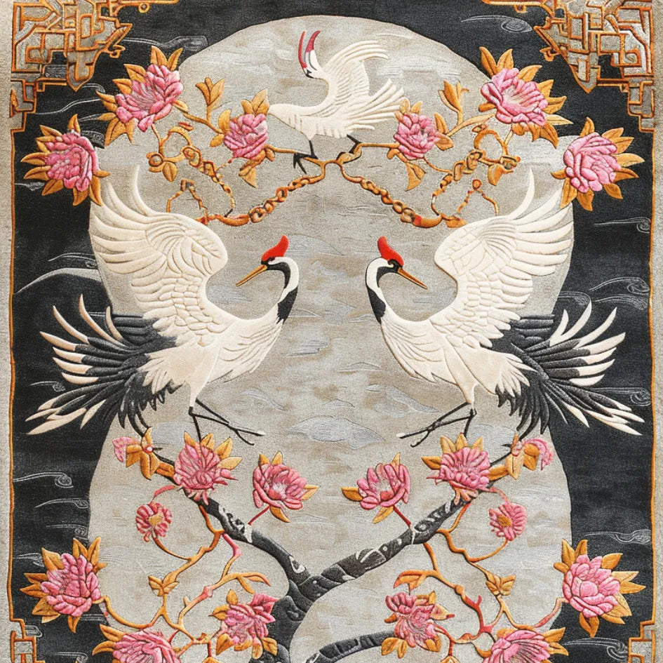 Oriental Reverie Hand Tufted Rug