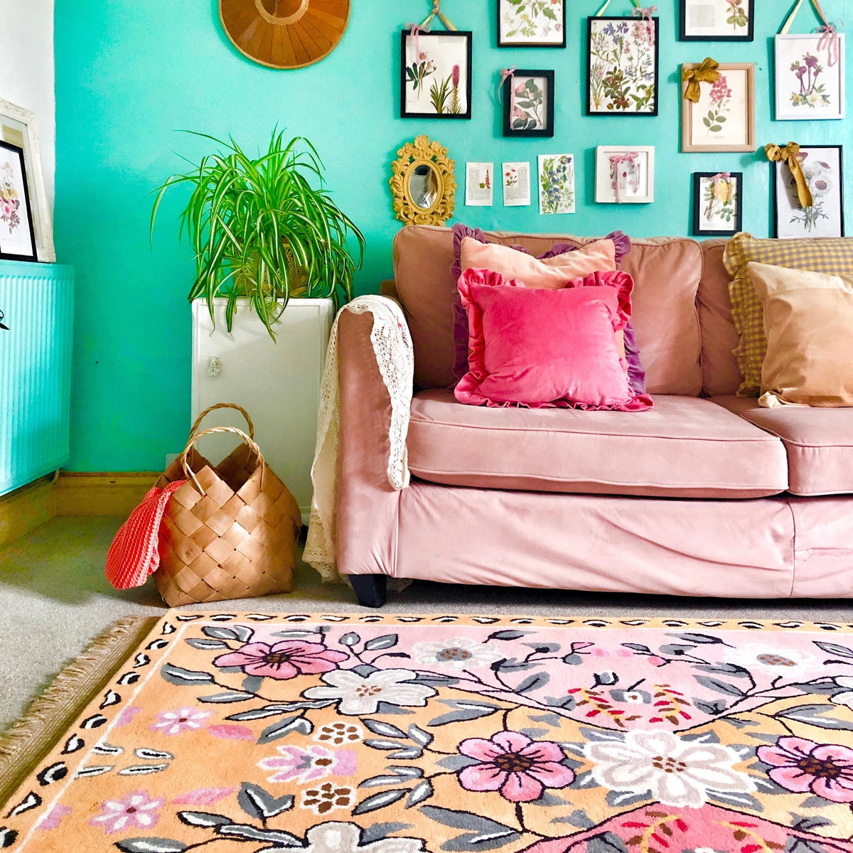 Pastel Paradise Hand Tufted rug