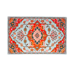 Persian Desi Eye on Fire Hand Tufted Wool Rug