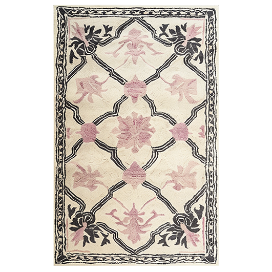 Petal Veil Mosaic Hand Tufted Rug - MAIA HOMES