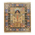 Pyramid Dreamscape Hand Knotted Area Rug