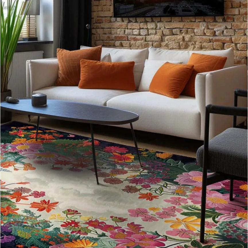 Radiant Garden Hand Tufted Rug