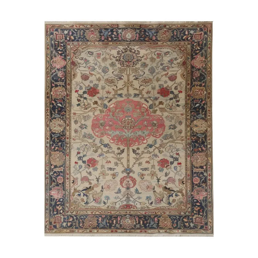 Roots of Existence Hand Knotted Area Rug