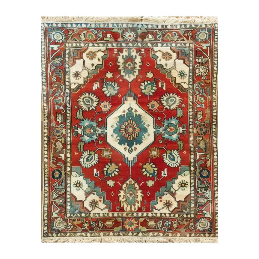 Rosy Retreat Hand Knotted Area Rug