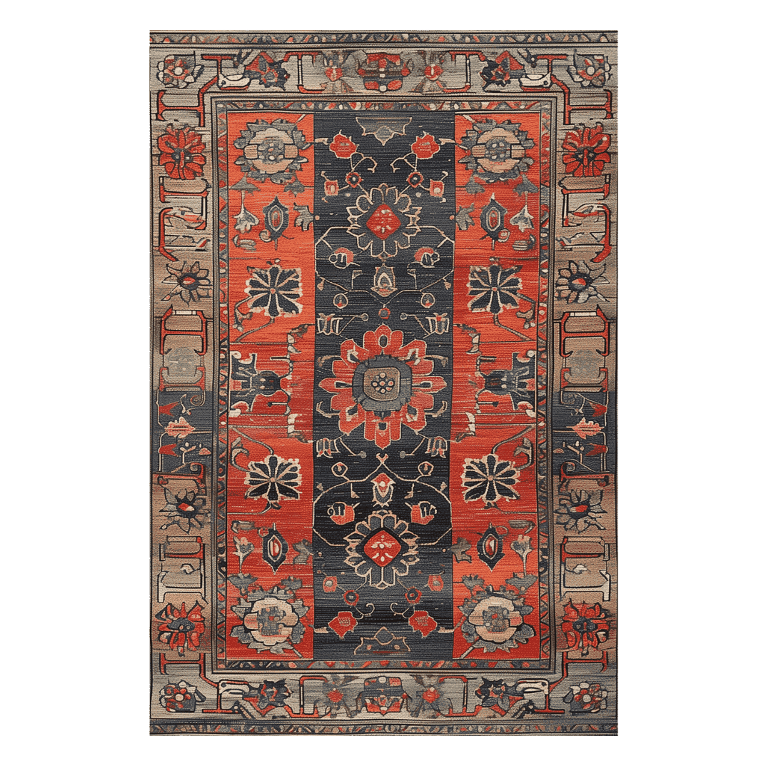 Royal Blossom Hand Knotted Rug