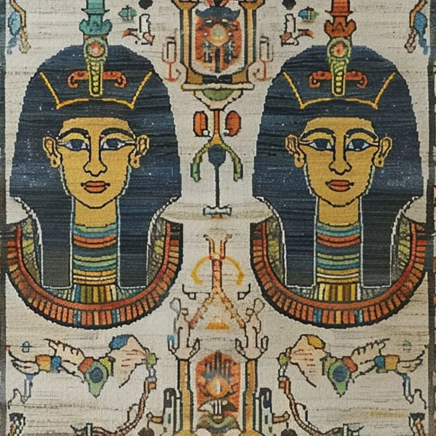 Royal Pyramid Tapestry Hand Knotted Area Rug