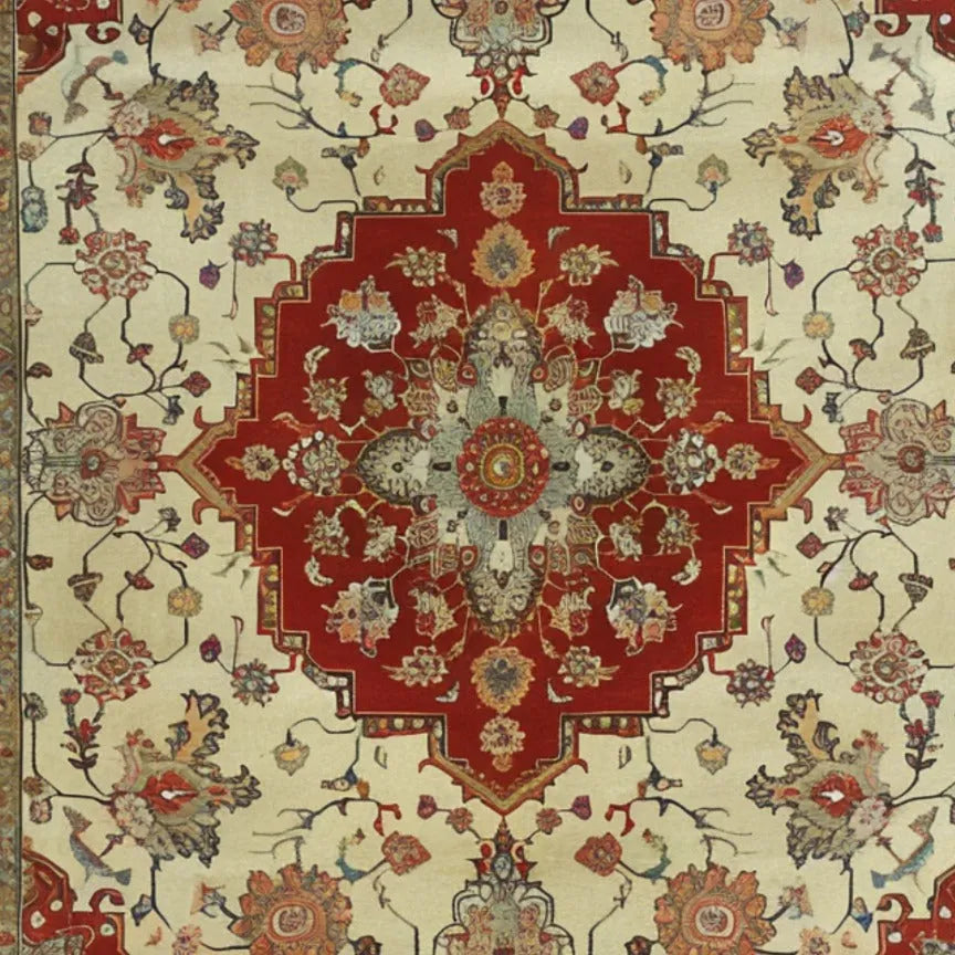 Timeless Petals Hand Knotted Area Rug