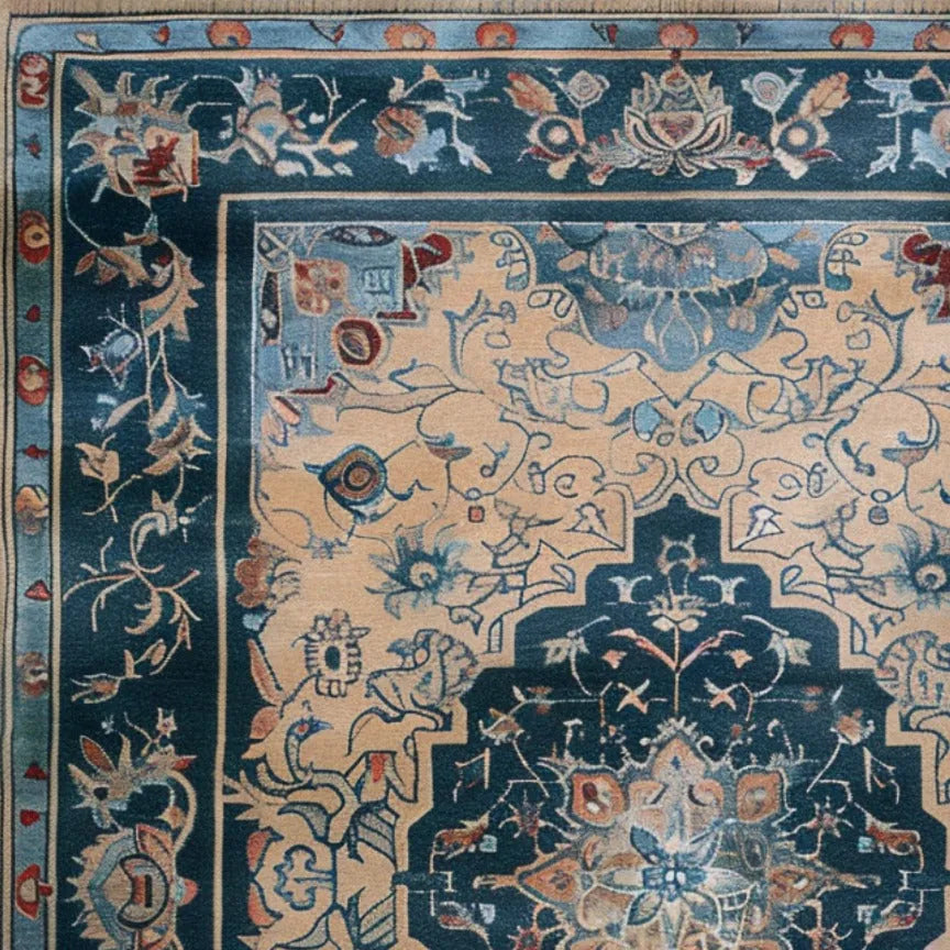 Traditional Oriental Hand Tufted Rug