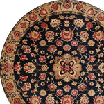 Traditional Whirl Hand Tufted Round Rug