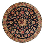 Traditional Whirl Hand Tufted Round Rug