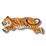 Asian Tiger Shaped Cotton Rug Bath Mat