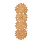 Circle of Life Jute Rug Runner