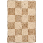 Classic Checker Jute Rug - Natural Color