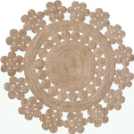 Desi Braided Round Jute Rug