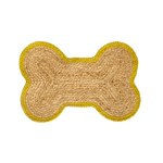 Dog Bone Shape Jute Rug