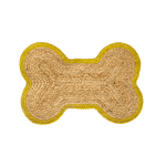 Dog Bone Shape Jute Rug