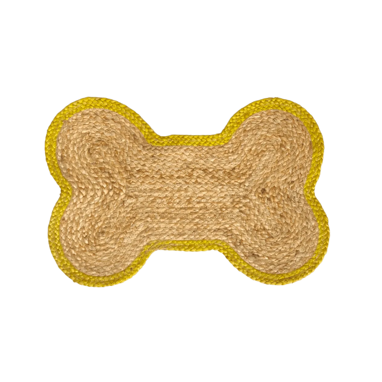 Dog Bone Shape Jute Rug