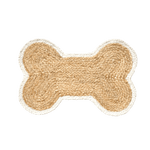 Dog Bone Shape Jute Rug