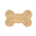 Dog Bone Shape Jute Rug