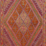 Gilded Citrus Diamonds Hand Knotted Area Rug