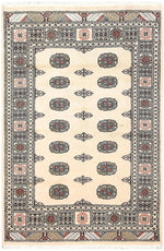 The Light Cream Anirudha hand-knotted area rug features a subtle, elegant design in soft cream tones. Its expert craftsmanship and luxurious texture make it a timeless addition to any room.