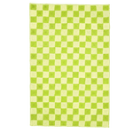 Light Green Checker Jute Rug