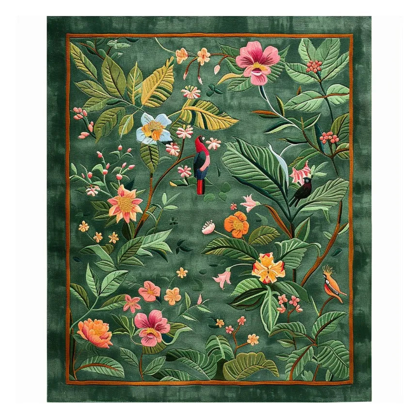 Tropical Treasure Hand Tufted Wool Rug - MAIA HOMES