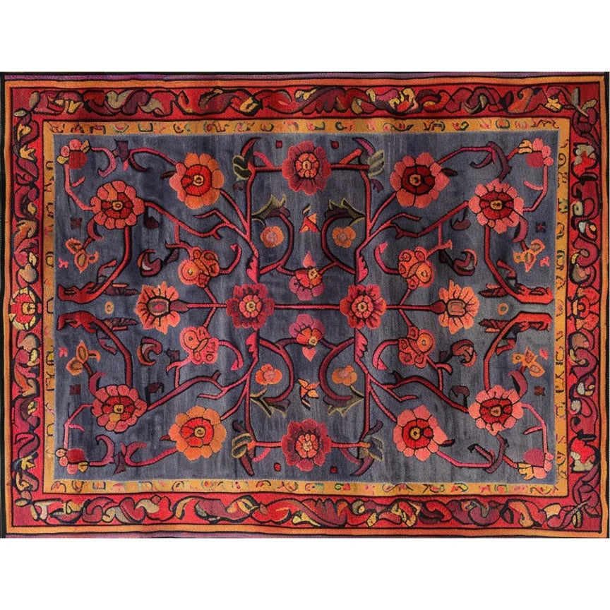 Intricate Pattern Hand Tufted Rug