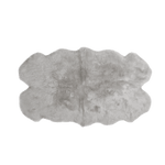 Sheepskin Area Rug in Dove Gray