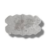 Sheepskin Area Rug in Dove Gray Default Title