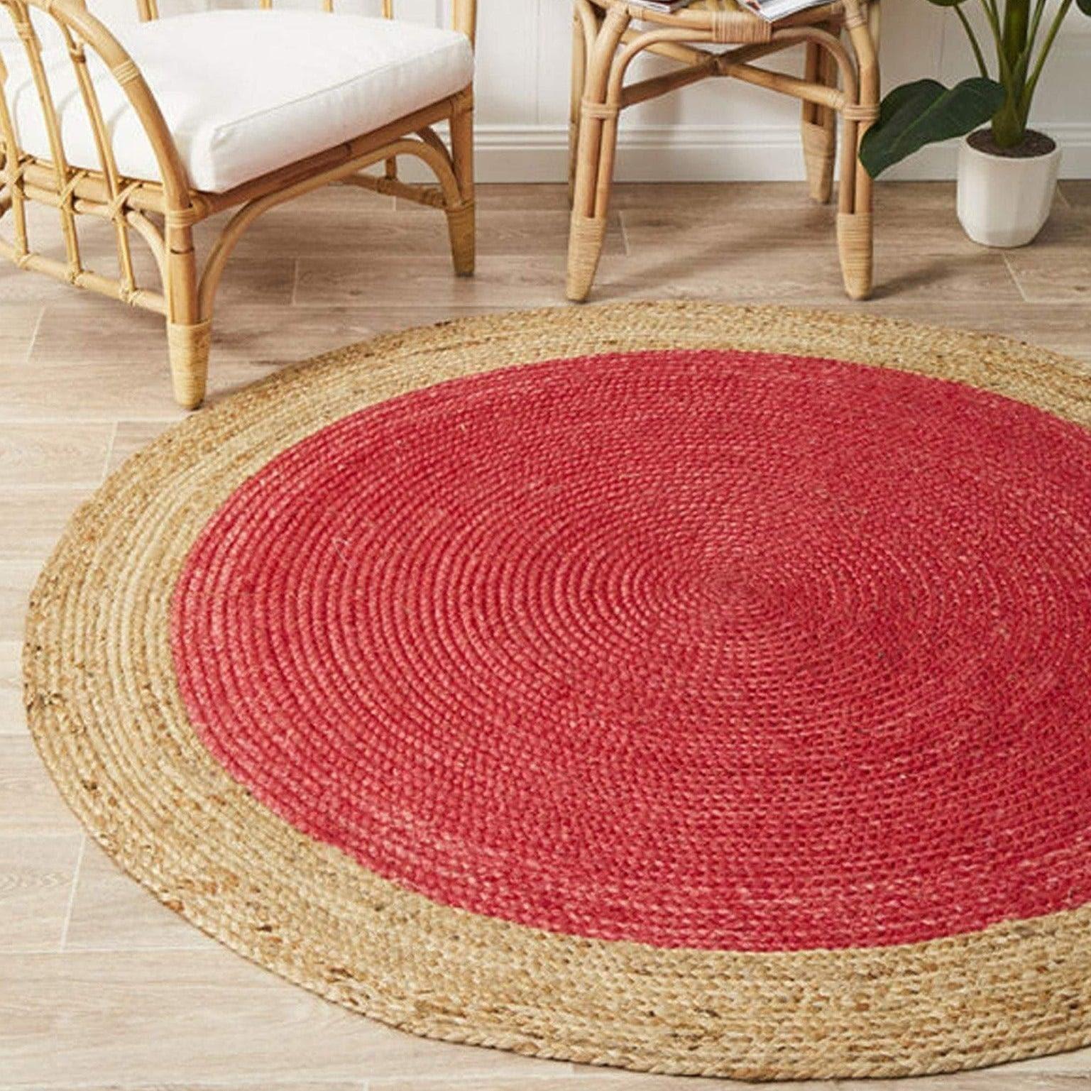 Sunny Round Jute Rug