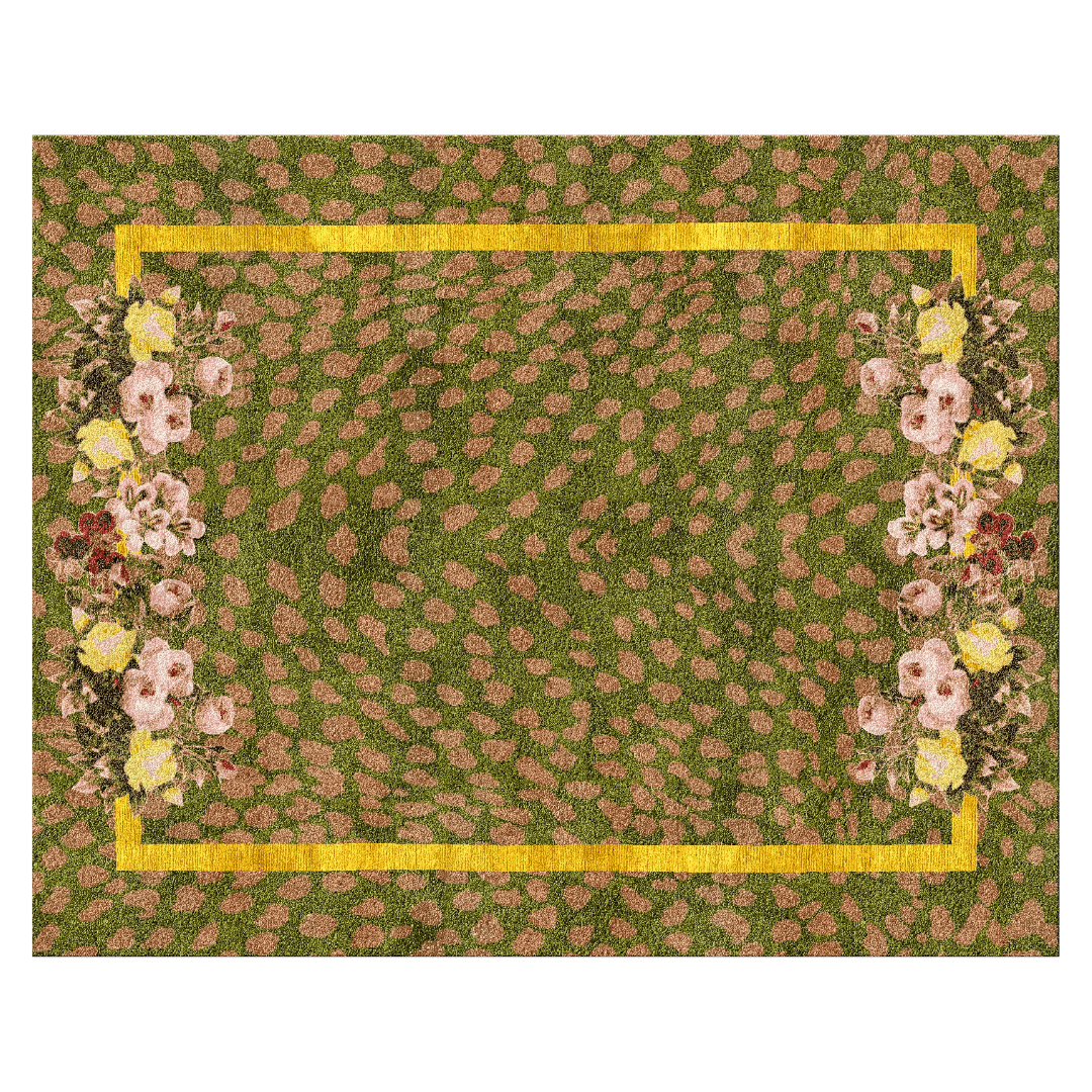 Garden of Courage Hand Tufted Rug